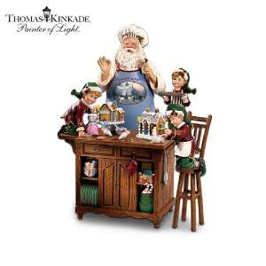 Thomas Kinkade Warm Holiday Treats Figurine Collection 