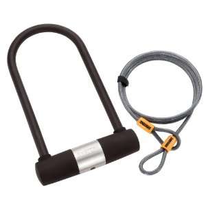   DT 5012 Bicycle U Lock and Extra Security Cable