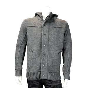  D Lux Heavy Weight Knitted Jacket Charcoal Grey. Size XL 
