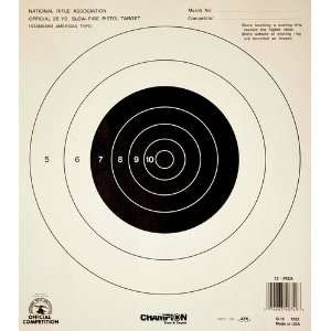  Champion Nra Paper Targets Gb 16 25 Yard Pistol Slow Fire 