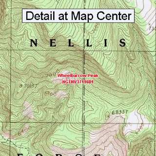   Map   Wheelbarrow Peak, Nevada (Folded/Waterproof)