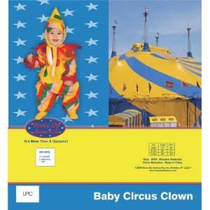  Dress Up America Baby Circus Clown Costume Set 0 9 mo. 304 