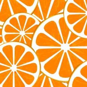  oranges. Round Stickers Arts, Crafts & Sewing