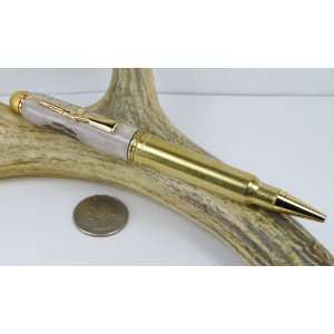  Deer Antler Deer Antler 338 Mag Rifle Cartridge Pen Pen 