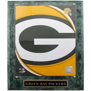  Green Bay Packers 10.5 x 13 Logo Plaque Sports 