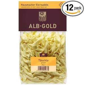 Alb Gold Swabian T?schle (T?schle Noodles), 17.6 Ounce Bags (Pack of 