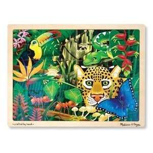  S&S Worldwide Melissa & Doug® Rainforest 48 Piece Wooden 