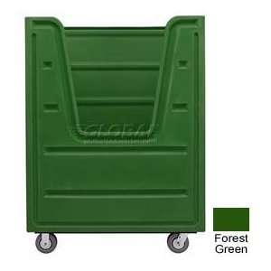  Forest Green Hopper Front Poly Trux® 48 Cu. Ft., Steel 