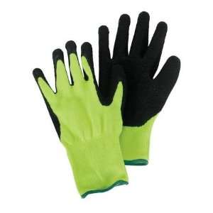  Gloves, Rubber Palm Coated Latex Palm Coated Gloves,XL,PR 