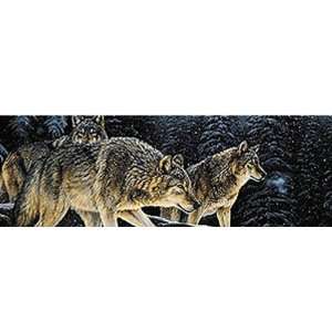  Spirit Of The Wild   Wolves Decal (58 x 18) Automotive