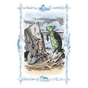  Vintage Art Alice in Wonderland The Mock Turtles Story 