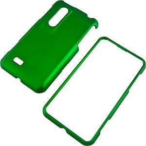    Green Rubberized Protector Case for LG Thrill 4G P925 Electronics