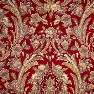   Crown Jewel Paisley Garnet Fabric By The Yard Arts, Crafts & Sewing
