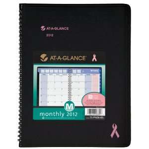  Planner, 8 1/2 x 11 Inches, Black, 2012 (76 PN06 05)