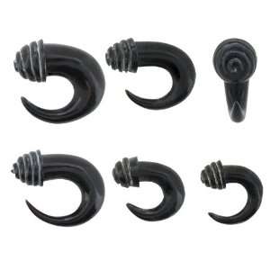  Bone   Spiral Hook Organic Tapers   2G (6.5mm)   Sold As A 