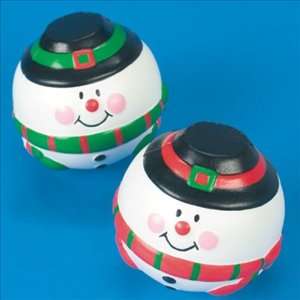  Foam Christmas Snowman Squeeze Balls Toys & Games