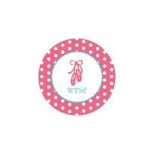  personalized ballet plate (style 2p)
