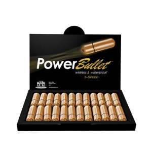  3 PowerBullet   Gold Display of 24 Health & Personal 