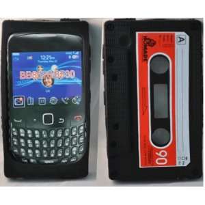 Mobile Palace  Black Cassette silicone case cover pouch for Blackberry 