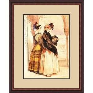  Las Dos Hermanas by T.F. Lewis   Framed Artwork