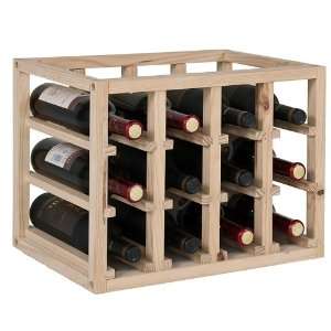  Stackable Wooden Wine Rack