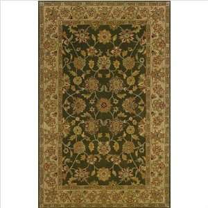  Luxury Green Transitional Wool Rug Size 10 x 13 