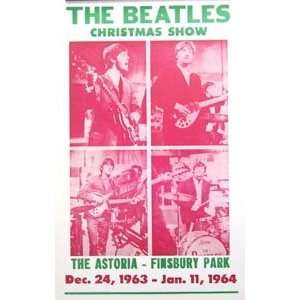  Beatles Christmas Show 14x22 Concert Poster