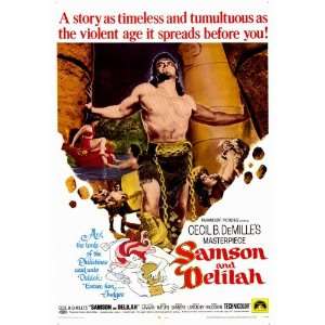  Samson and Delilah   Movie Poster   27 x 40