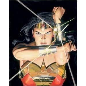  Mythology Wonder Woman Framed Giclee on Canvas Signed by 