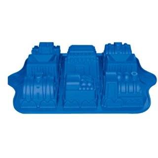 Better Value Birthday Holiday Silicone Train Cake Pan Cake Mould