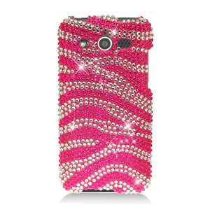   Huawei Mercury M886 [Cricket] (Zebra   Hot Pink) Cell Phones