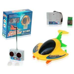   Super Mini Yellow Ocean Explorer Electric RC Submarine Toys & Games