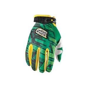  2012 ANSWER ION GLOVES (X LARGE) (YELLOW/GREEN 