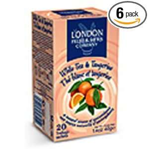 London Fruit and Herb Company White Tea with Tangerine, 20 count (Pack 
