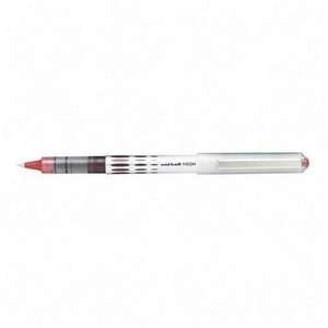   Roller Ball Stick Waterproof Pen Red Ink Micro Dozen
