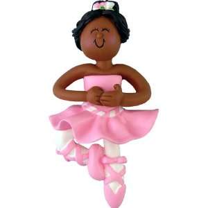  2354 Ballerina Ethnic African American Personalized 