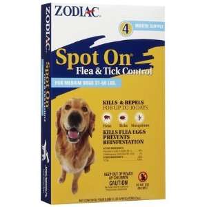 Spot On Flea & Tick Control   Medium Dogs 31 60lbs (Quantity of 3)