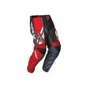  2012 FLY RACING YOUTH F 16 PANTS (RED/BLACK) Automotive