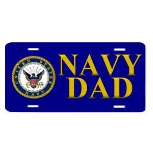  United States Navy Dad USN Auto Vanity Front License Plate 