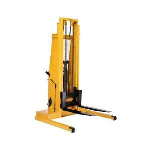  Power Lift Stacker   Two Stage   2000# Capacity   132 Lift 