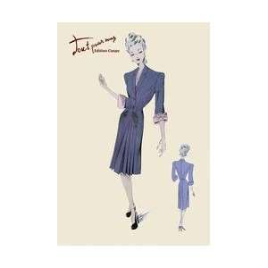  Conservative Suit Dress 12x18 Giclee on canvas