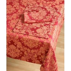  Waterford Table Wiltshire 70 Inch Round Table Cloth, Ruby 