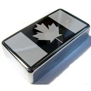  Canada Flag Chrome Engraved Humbucker Cover Musical Instruments