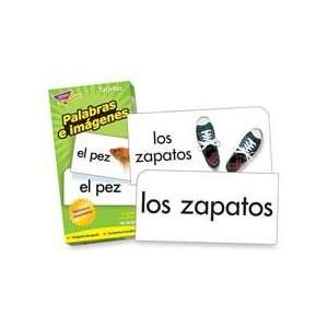  Trend Enterprises  Flash Cards, Spanish, More Picture Words 