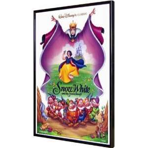  Snow White and the Seven Dwarfs 11x17 Framed Poster 