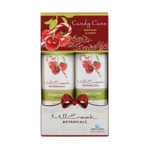  Mill Creek Botanicals Body Wash&Lotion Holiday Candy Cane 