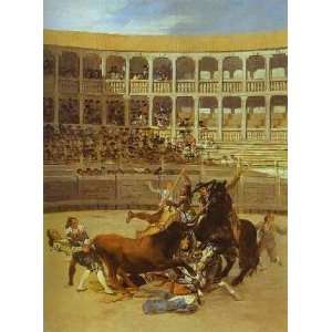   name Death of the Picador, By Goya Francisco