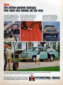 1965 International 1200 Pickup Truck Original Ad  