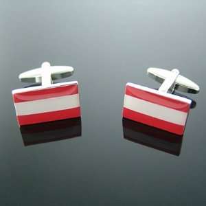  Austria National Flag Cufflinks 
