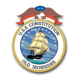  US Navy Ship USS Constitution Old Ironsides Decal Sticker 